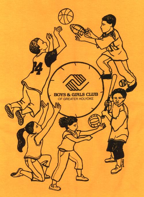 Holyoke Boys and Girls Club tee-shirt