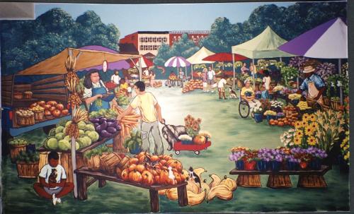 Amherst Farmer's Market Mural