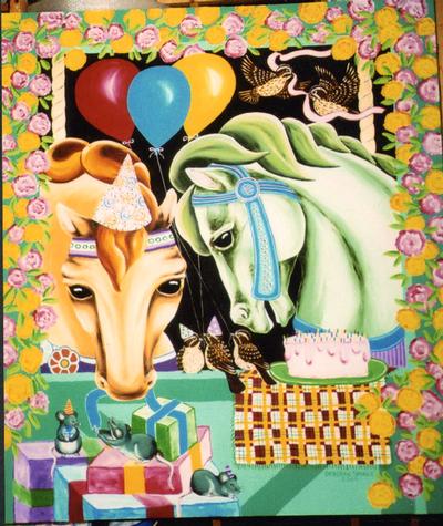 Holyoke Carousel Birthday Room panel 2