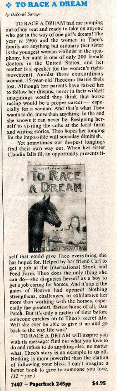 To Race A Dream 3